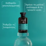 APIVITA Σαμπουάν για τη Ρύθμιση της Λιπαρότητας Μέντα και Πρόπολη 250ml - Image 3