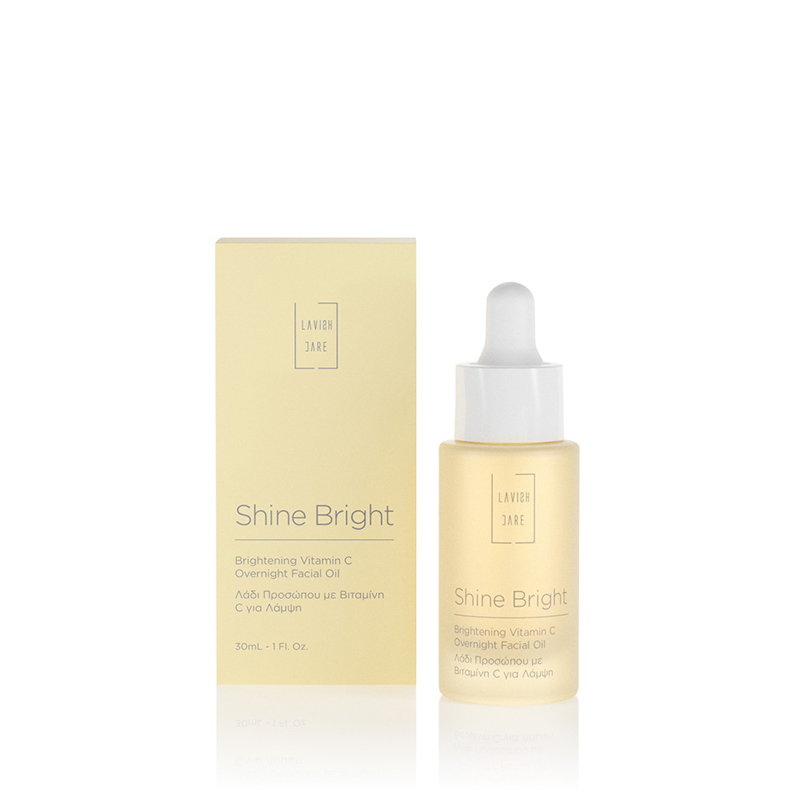 5200410660947 Shine Bright Overnight Facial Oil with Vitamin C