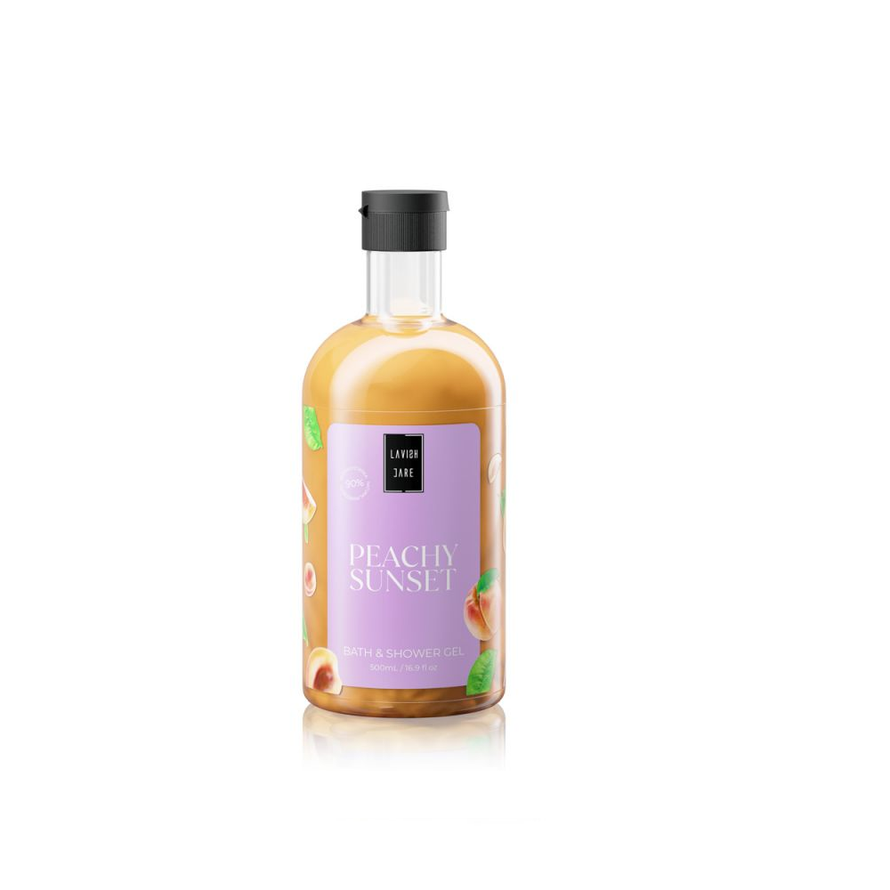 Lavish Care Peachy Sunset Shower Gel 500 mL
