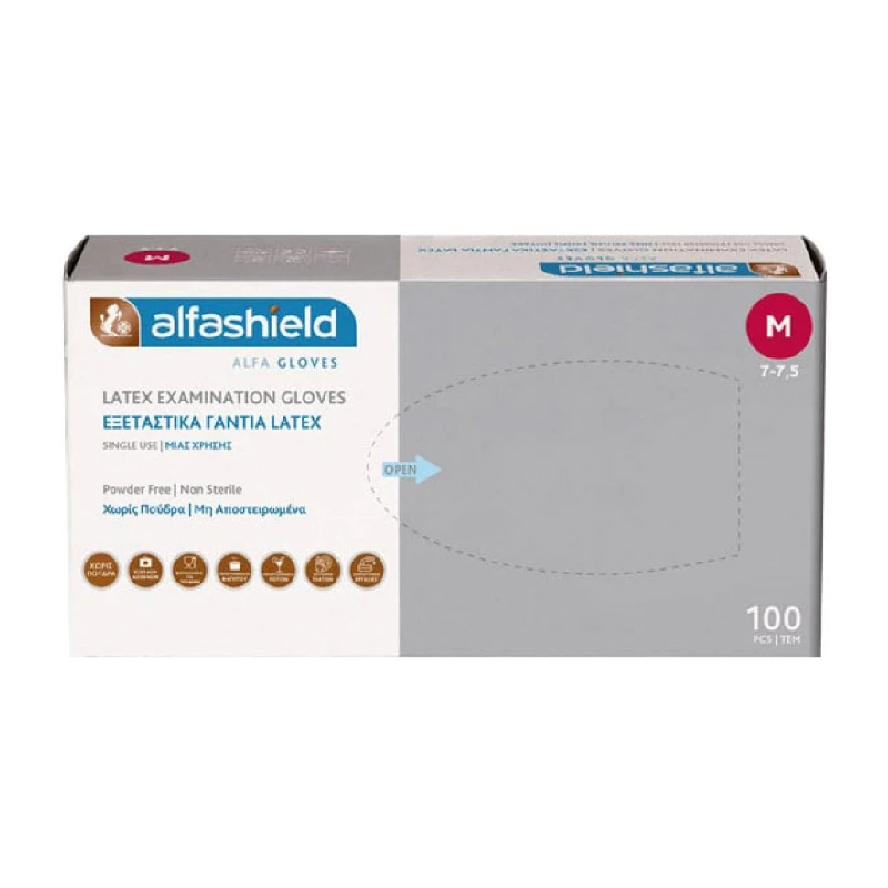 Alfashield Alfa Gloves Εξεταστικά 5206355022123