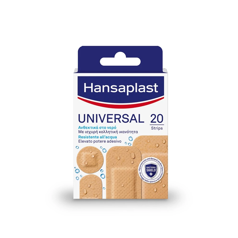 Hansaplast Universal Ανθεκτικά στο Νερό 40 τμχ