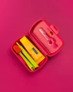 Curaprox Travel Set Φούξια Στοματικής Υγιεινής Ταξιδίου με Οδοντόκρεμα 10ml - Image 2