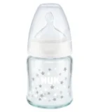Nuk First Choice Γυάλινο Μπιμπερό 0-6m 120ml - Image 4