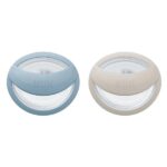 Nuk Mommyfut Silicone Pacifier Πιπίλα Σιλικόνης 0-9m, 2τεμ - Image 4