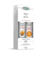 Power Of Nature Multi Plus Multi + Δώρο Vitamin C 500mg x20 Eff. Tabs - Image 2