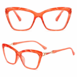 FROG OPTICAL F108 Γυαλιά Πρεσβυωπίας +1,25 ανοιχτό κόκκινο - Image 2
