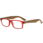 Frog Optical Γυαλιά Πρεσβυωπίας με βαθμό +3.50 σε χρώμα κόκκινο-ξύλο, κωδικός F378 1τεμ - Image 2