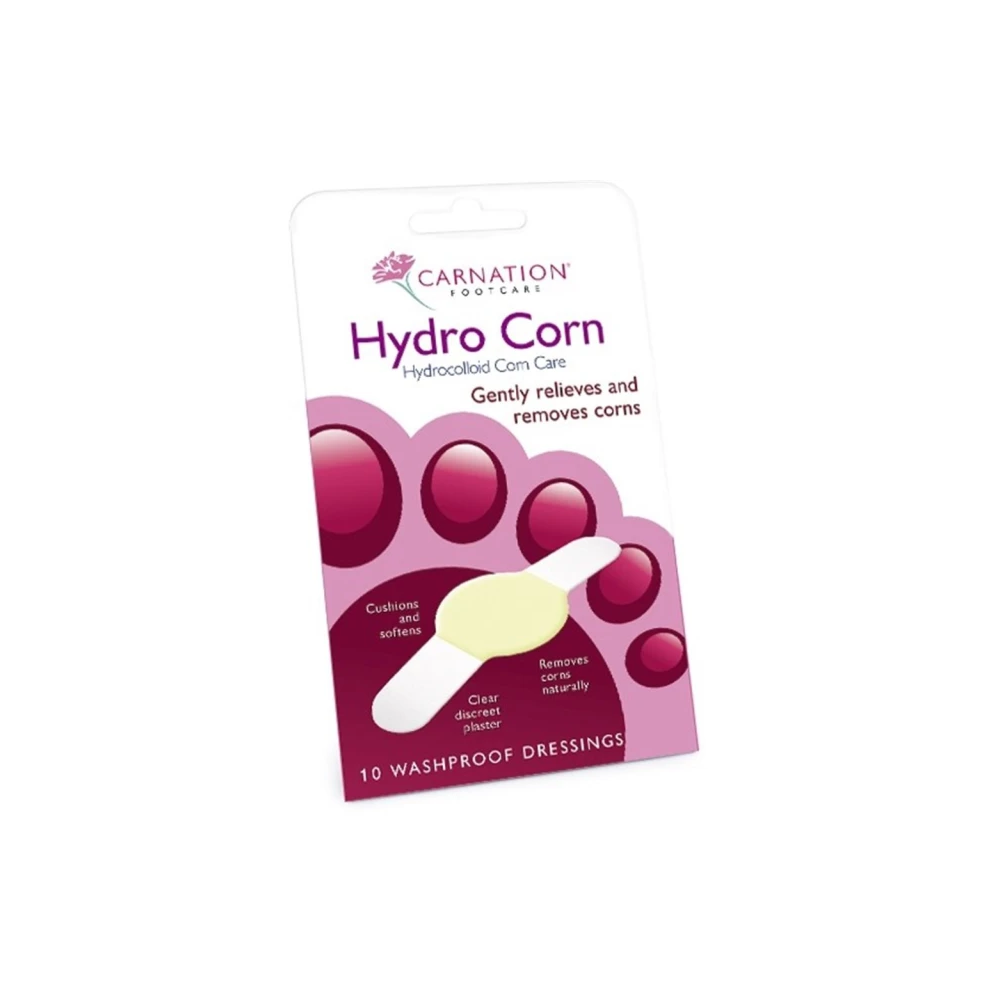 Carnation Cron 10pcs Carnation Hydrocolloid Corn Care Δίσκοι Αφαίρεσης Μαλακών & Σκληρών Κάλων 10 Τεμάχια - Image 1