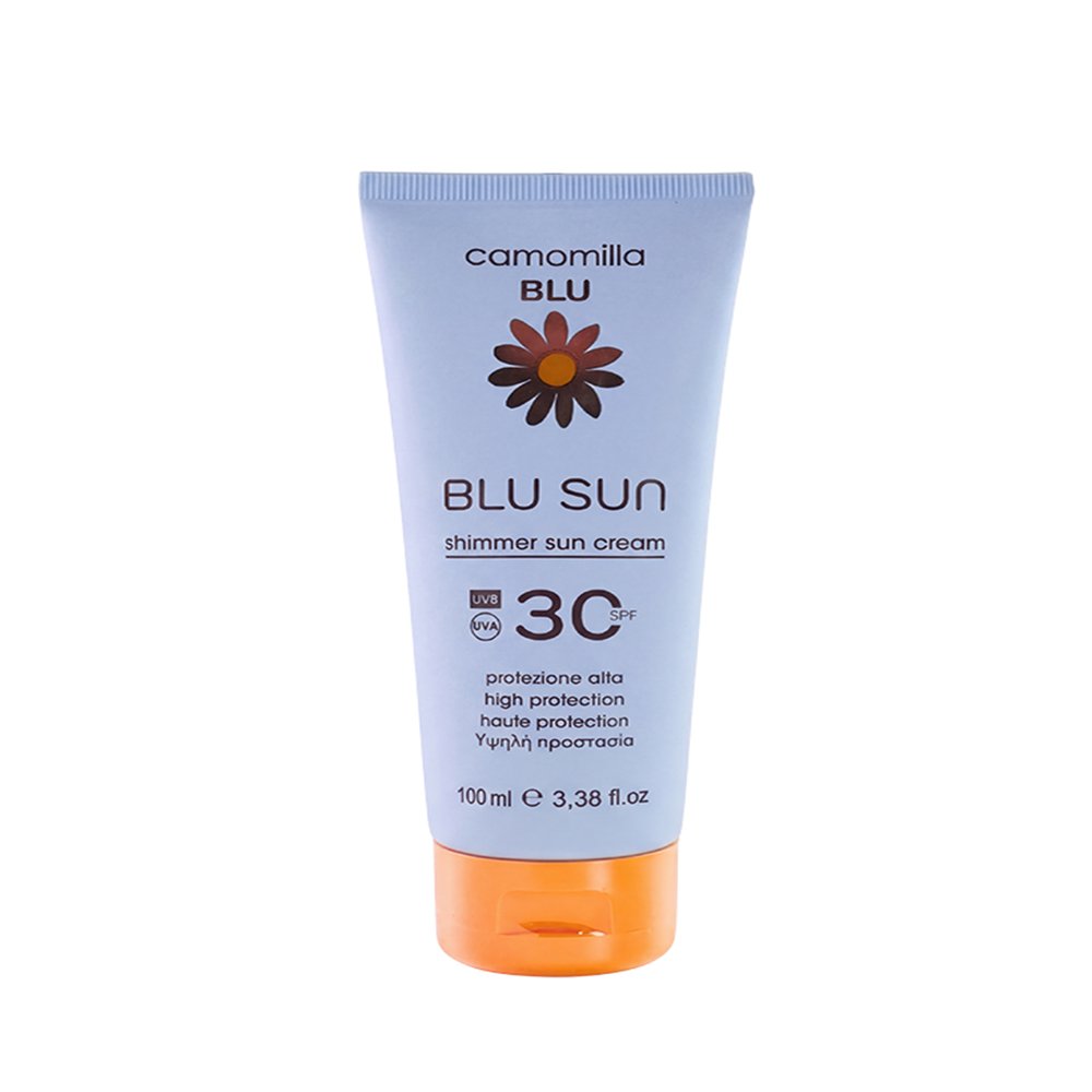 Camomilla Blu Shimmer Sun Cream SPF30 100ml