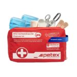 Petex Φαρμακείο Αυτοκινήτου Με ΜαλακήΤσάντα Μεταφοράς - Kit Πρώτων Βοηθειών  DIN 13164/2022