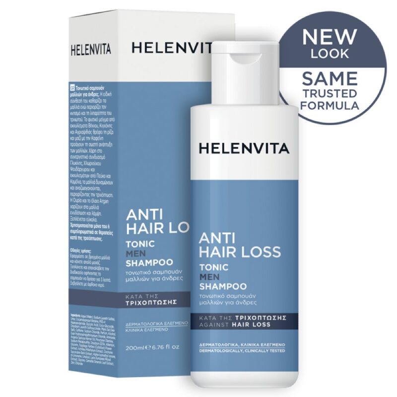 Helenvita Anti Hair Loss Tonic Men Shampoo, 200ml
