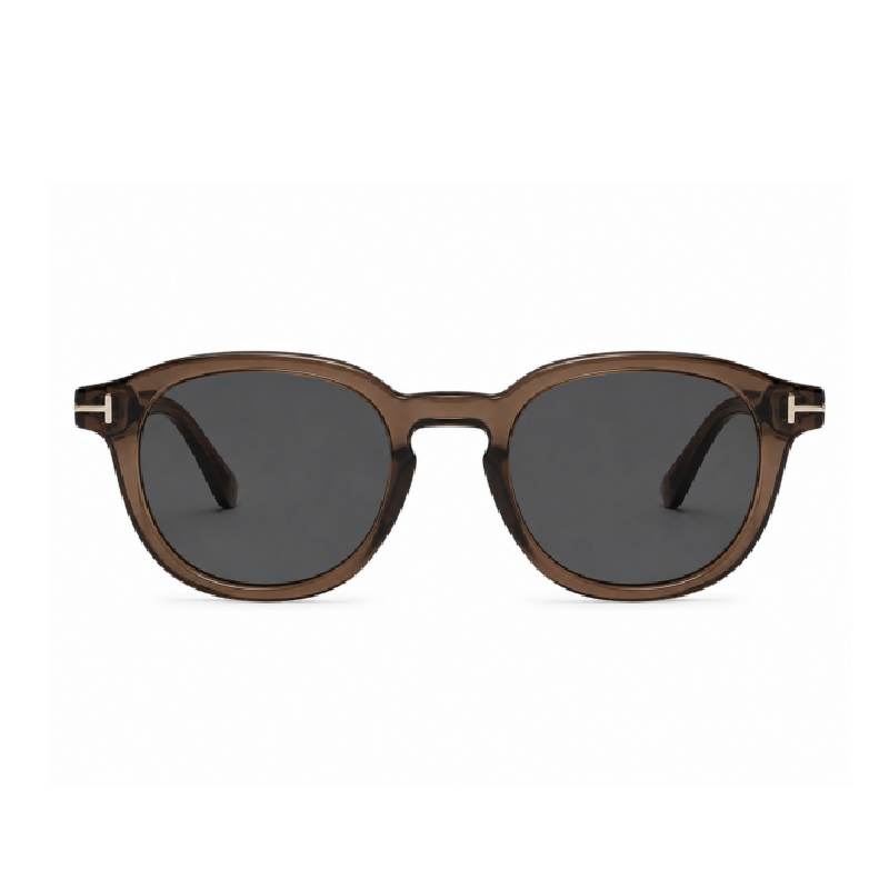 FROG OPTICAL Γυαλιά ηλίου σε χρώμα καφέ διάφανο AS 531.