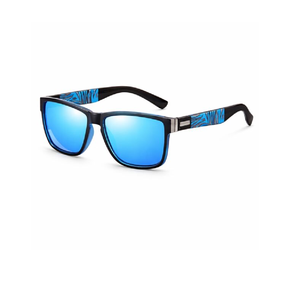 FROG OPTICAL Γυαλιά ηλίου σε χρώμα μαύρο με μπλέ φακό AS 411