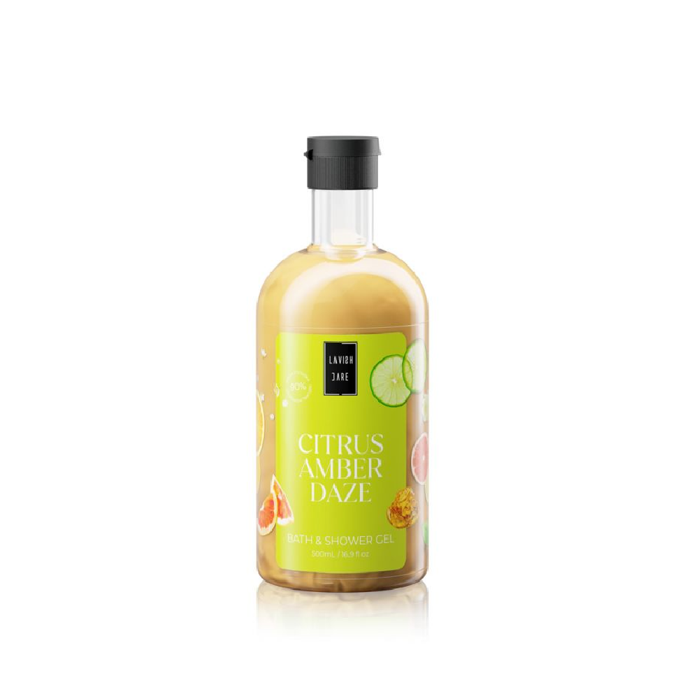 LAVISH CARE Bath & Shower gel Citrus Amber Daze 500ml