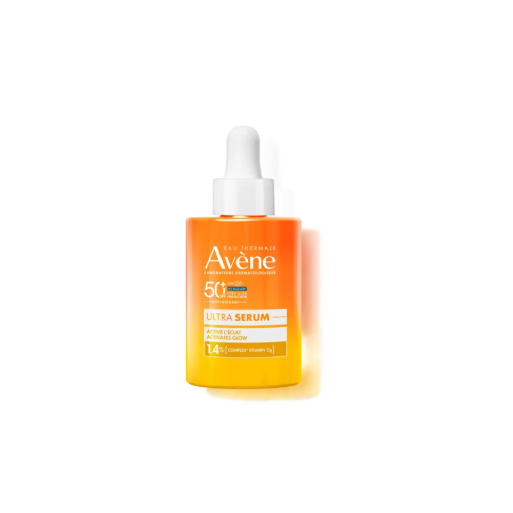 ULTRA SERUM SPF50+ ΕΝΕΡΓΟΠΟΙΕΙ ΤΗ ΛΑΜΨΗ | Eau Thermale Avène